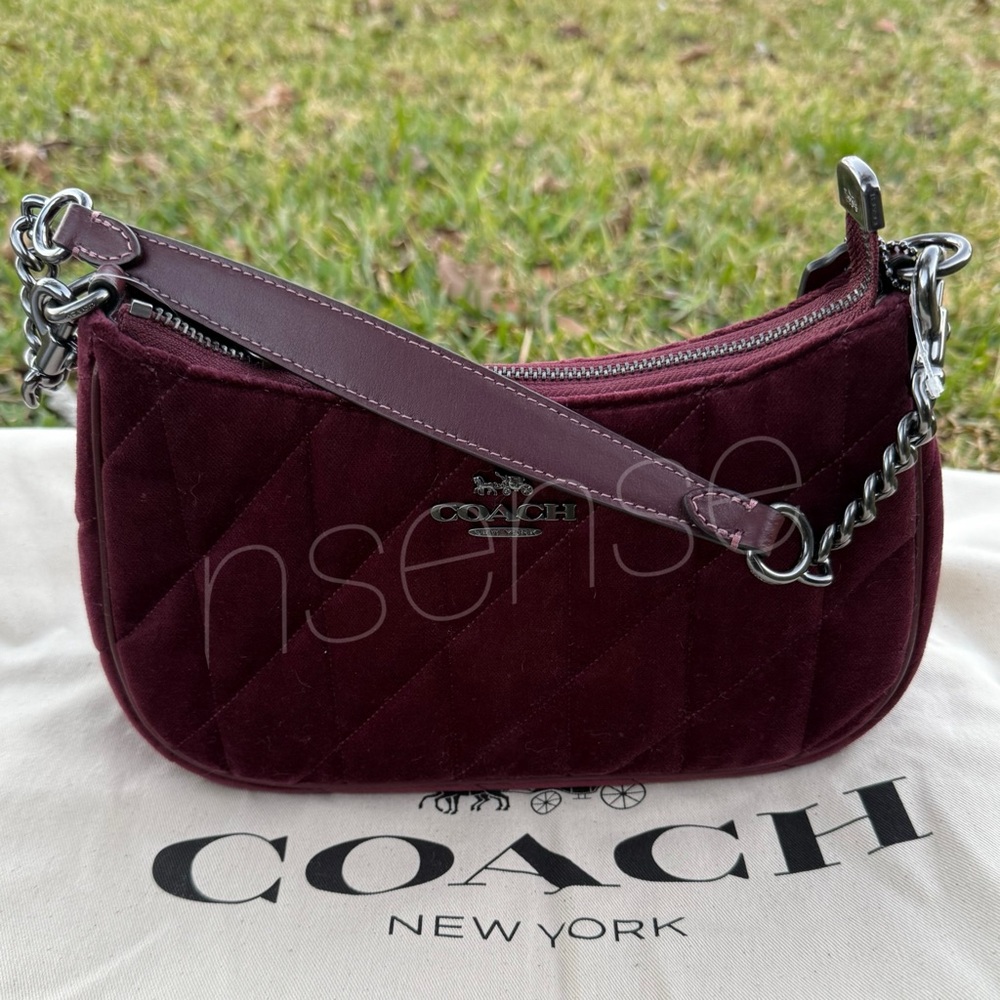 Coach Teri Quilted Shoulder Bag - Picture 8 of 11